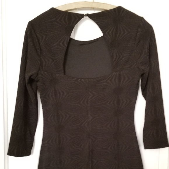 Black Bodycon Dress - Picture 3 of 3